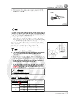 Предварительный просмотр 81 страницы Volkswagen FOX 2004 Service Manual