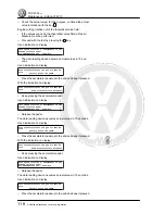 Предварительный просмотр 122 страницы Volkswagen FOX 2004 Service Manual