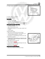 Предварительный просмотр 97 страницы Volkswagen FOX 2004 Workshop Manual