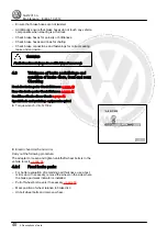 Предварительный просмотр 44 страницы Volkswagen Golf 2013 Service