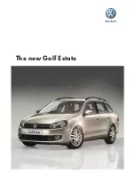 Volkswagen GOLF ESTATE - Brochure предпросмотр