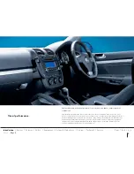 Предварительный просмотр 3 страницы Volkswagen Golf R32 Product Brochure