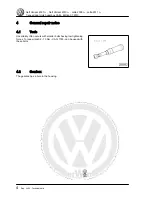 Предварительный просмотр 8 страницы Volkswagen Golf Variant 2007 Workshop Manual