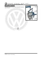 Предварительный просмотр 116 страницы Volkswagen Golf Variant 2007 Workshop Manual