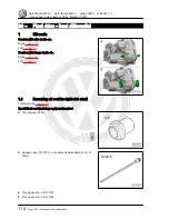 Предварительный просмотр 118 страницы Volkswagen Golf Variant 2007 Workshop Manual