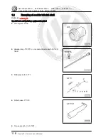 Предварительный просмотр 120 страницы Volkswagen Golf Variant 2007 Workshop Manual