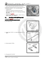 Предварительный просмотр 122 страницы Volkswagen Golf Variant 2007 Workshop Manual