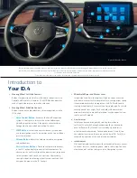 Предварительный просмотр 2 страницы Volkswagen ID.4 EV 2021-2022 Quick Start Manual