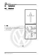 Предварительный просмотр 80 страницы Volkswagen Jetta 2005 Body Repair Manual