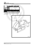 Предварительный просмотр 116 страницы Volkswagen Jetta 2005 Body Repair Manual