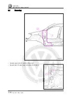 Предварительный просмотр 124 страницы Volkswagen Jetta 2005 Body Repair Manual