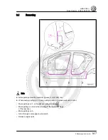 Предварительный просмотр 153 страницы Volkswagen Jetta 2005 Body Repair Manual