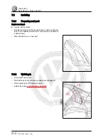 Предварительный просмотр 218 страницы Volkswagen Jetta 2005 Body Repair Manual