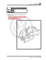 Предварительный просмотр 219 страницы Volkswagen Jetta 2005 Body Repair Manual