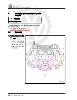 Предварительный просмотр 226 страницы Volkswagen Jetta 2005 Body Repair Manual