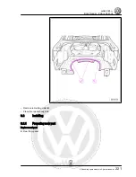 Предварительный просмотр 227 страницы Volkswagen Jetta 2005 Body Repair Manual