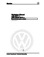 Предварительный просмотр 1 страницы Volkswagen Jetta 2011 Workshop Manual