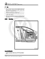 Предварительный просмотр 118 страницы Volkswagen Jetta 2011 Workshop Manual