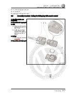 Предварительный просмотр 125 страницы Volkswagen Jetta 2011 Workshop Manual