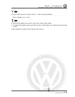 Предварительный просмотр 227 страницы Volkswagen Jetta 2011 Workshop Manual