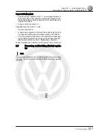 Предварительный просмотр 235 страницы Volkswagen Jetta 2011 Workshop Manual