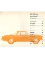 Preview for 4 page of Volkswagen Karmann Chia 1500 Instruction Manual