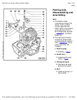 Preview for 250 page of Volkswagen Passat 1995 Official Factory Repair Manual