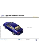 Preview for 10 page of Volkswagen Passat 2006 Service Training