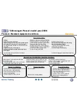 Preview for 20 page of Volkswagen Passat 2006 Service Training