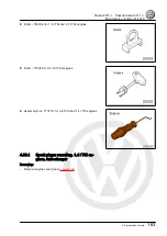 Preview for 167 page of Volkswagen Passat 2011 Maintenance Manual