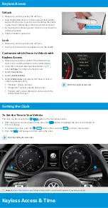 Предварительный просмотр 8 страницы Volkswagen Passat 2021 Quick Start Manual