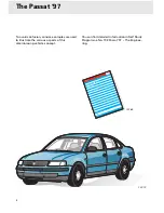 Предварительный просмотр 4 страницы Volkswagen Passat '97 User Manual