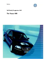 Volkswagen Passat W8 Service Manual предпросмотр