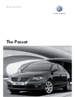 Предварительный просмотр 1 страницы Volkswagen Passat Brochure & Specs