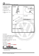 Предварительный просмотр 10 страницы Volkswagen Phaeton 2003 Workshop Manual