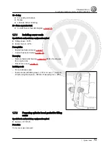 Предварительный просмотр 79 страницы Volkswagen Phaeton 2003 Workshop Manual