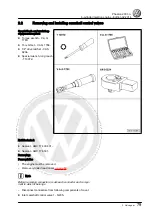 Предварительный просмотр 85 страницы Volkswagen Phaeton 2003 Workshop Manual