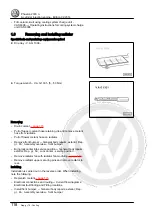 Предварительный просмотр 124 страницы Volkswagen Phaeton 2003 Workshop Manual