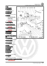 Предварительный просмотр 127 страницы Volkswagen Phaeton 2003 Workshop Manual