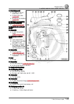 Предварительный просмотр 129 страницы Volkswagen Phaeton 2003 Workshop Manual