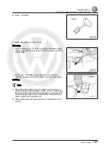 Предварительный просмотр 189 страницы Volkswagen Phaeton 2003 Workshop Manual