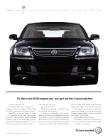 Предварительный просмотр 2 страницы Volkswagen PHAETON - Brochure & Specs