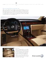 Предварительный просмотр 4 страницы Volkswagen PHAETON - Brochure & Specs