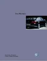 Volkswagen PHAETON - Manual preview