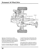 Предварительный просмотр 14 страницы Volkswagen Quantum Syncro Workshop Manual