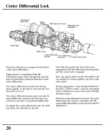 Предварительный просмотр 20 страницы Volkswagen Quantum Syncro Workshop Manual