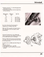 Предварительный просмотр 29 страницы Volkswagen Quantum Syncro Workshop Manual