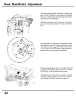 Предварительный просмотр 44 страницы Volkswagen Quantum Syncro Workshop Manual