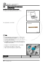 Предварительный просмотр 96 страницы Volkswagen Tiguan 2016 Maintenance Manual