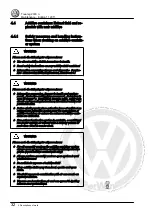 Предварительный просмотр 36 страницы Volkswagen Touareg 2003 Service Manual